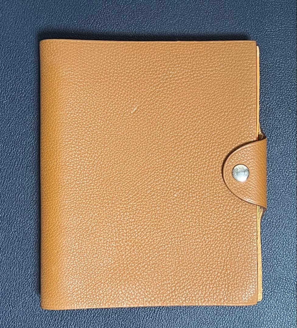 HERMES エルメス ユリス PM 2種 レフィル付 手帳カバー フランス製