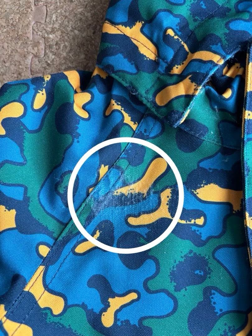 バートン　キッズ　スノージャケット&ビブパンツ　110-120 上下