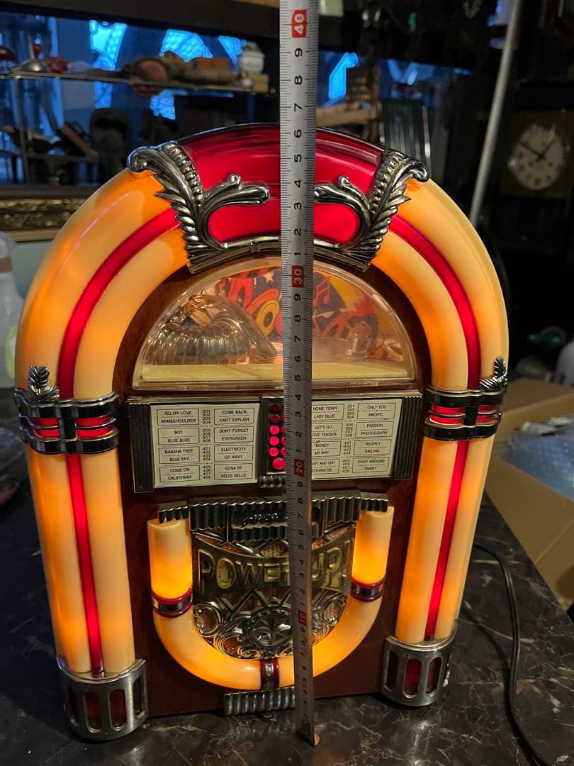 ジュークボックス ラジオ 昭和レトロ ジュークボックス ラジオ感度良好