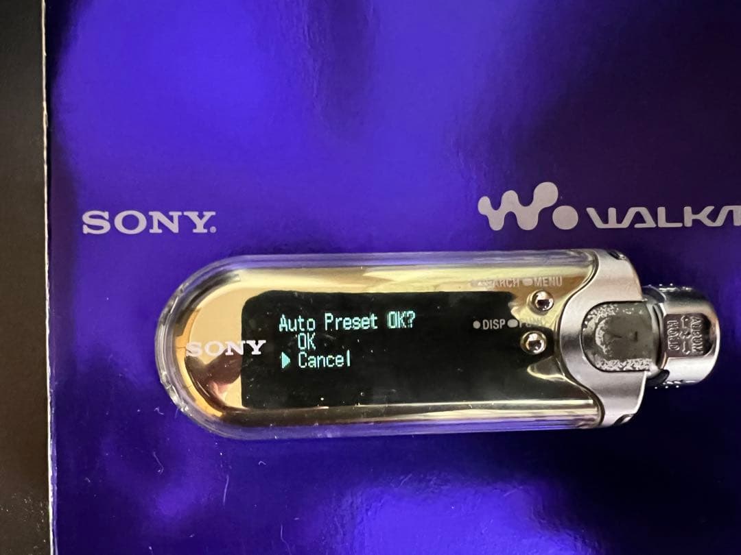 ジャンク　SONY NW-A607 デジタルオーディオプレーヤー 1GB