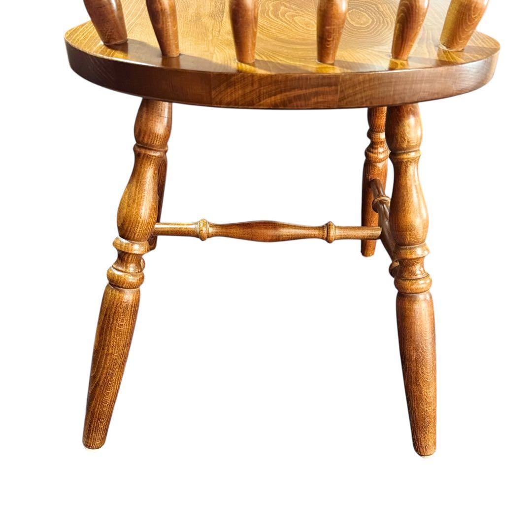 HR912 柏木工　ウィンザーチェア　ダイニングチェア　スピンドルバック