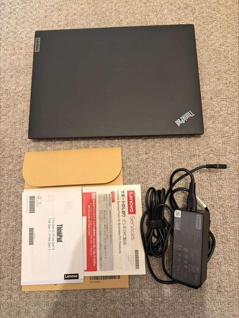 Windowsノート本体 ThinkPad P14s Gen3 (i7-1260P/16GB/512GB)
