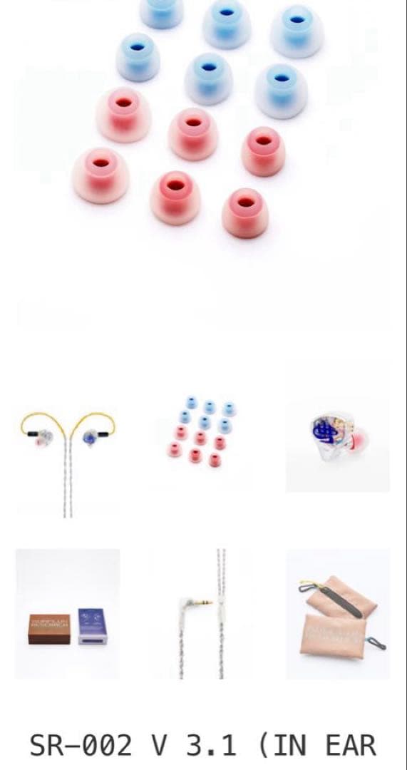 イヤホン surplus research SR-002 V 3.1