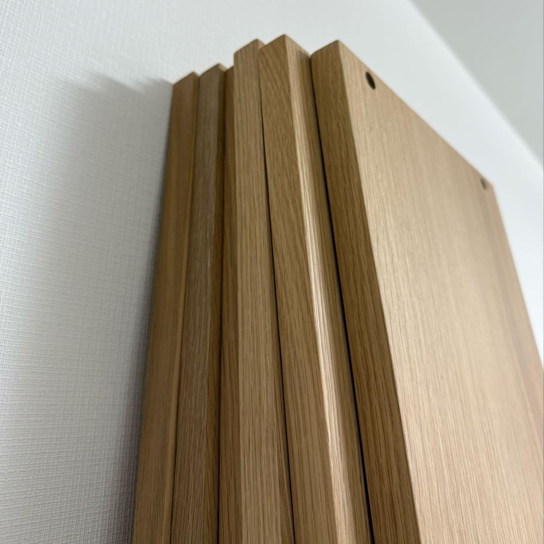 無印良品　スタッキングシェルフ　オーク材