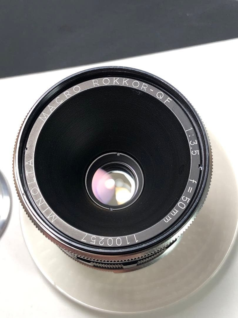 レアL39付きMINOLTA macro rokkor QF 50mm f3.5