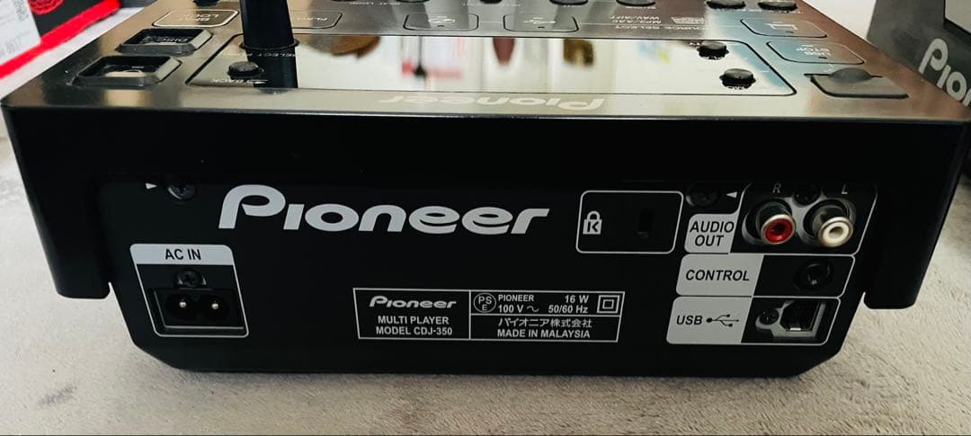 Pioneer CDJ-350 DJ！動作確認済み！