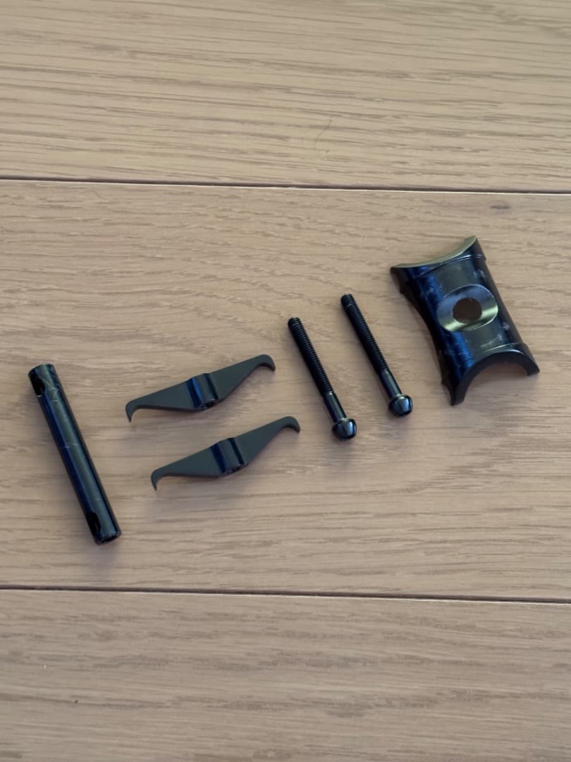 パーツ Brompfication Black Titanium Seatpost