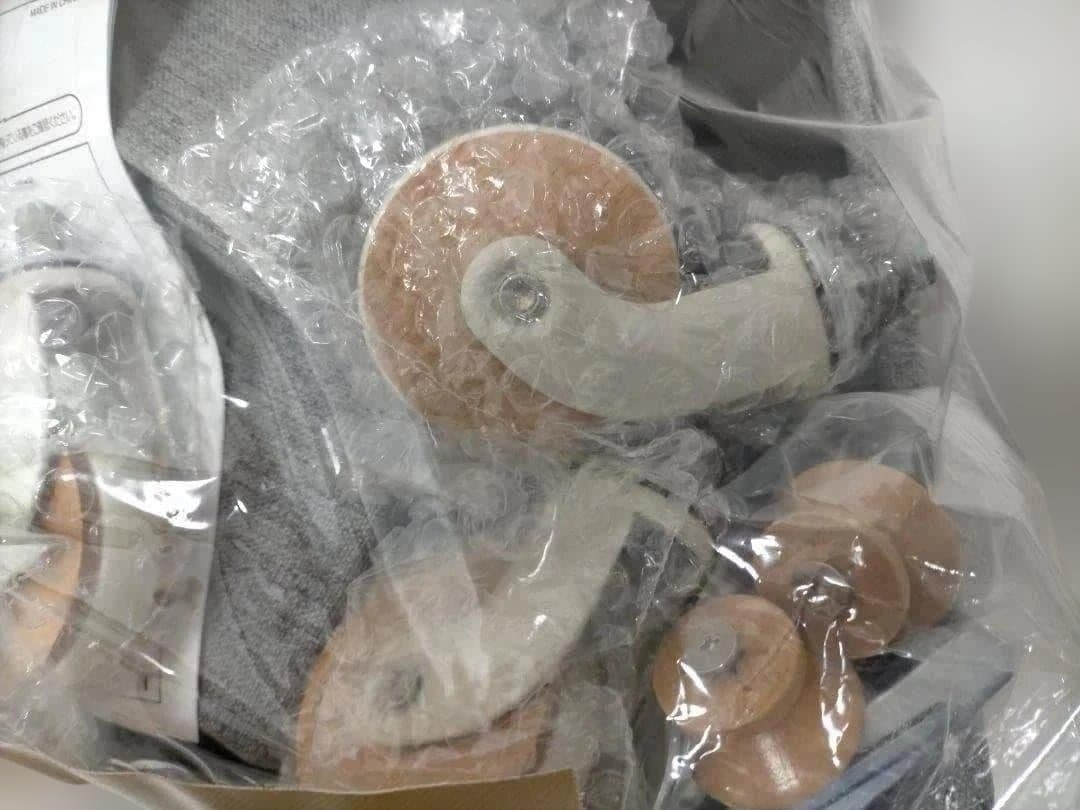 収納ボックス 椅子 キャスター付き 収納スツール 251001-3A