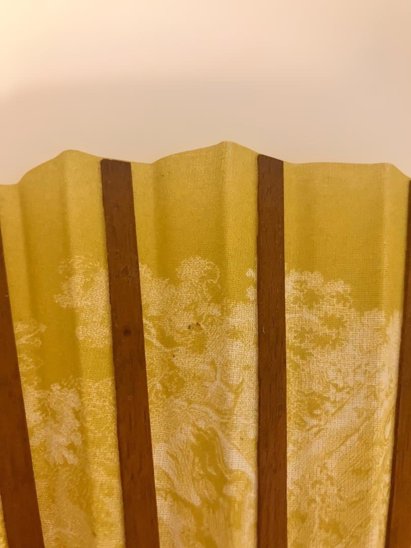 【新品・未使用】CHRISTIAN DIOR萌黄色扇子 トワル ドゥ ジュイ