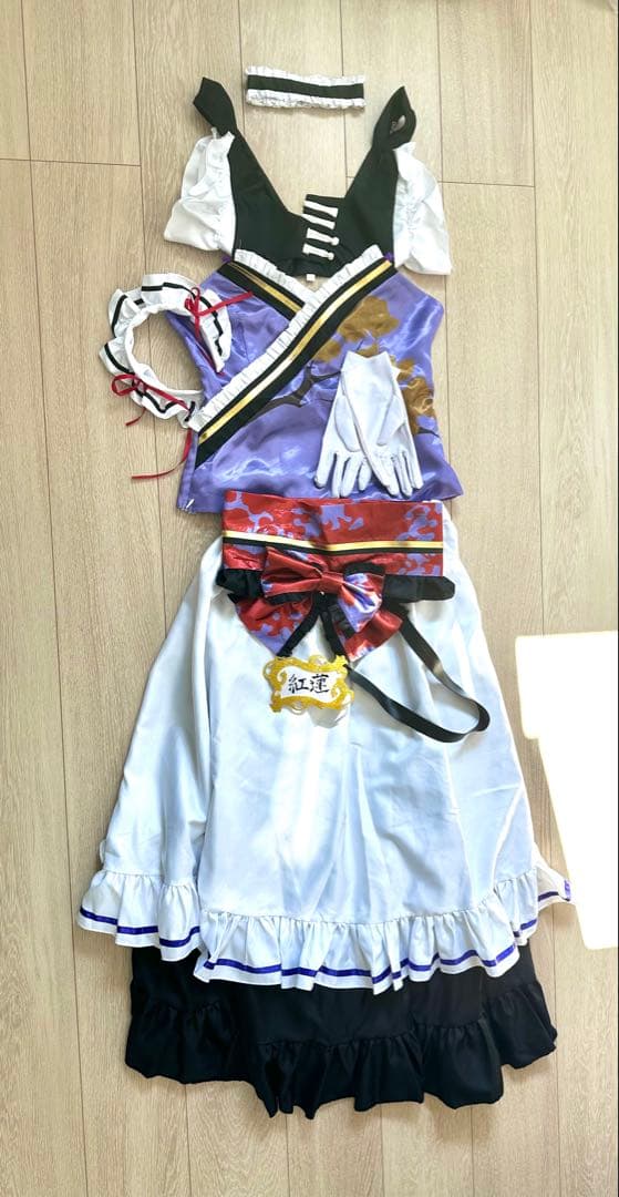 NIKKE 紅蓮 メイド コスプレ