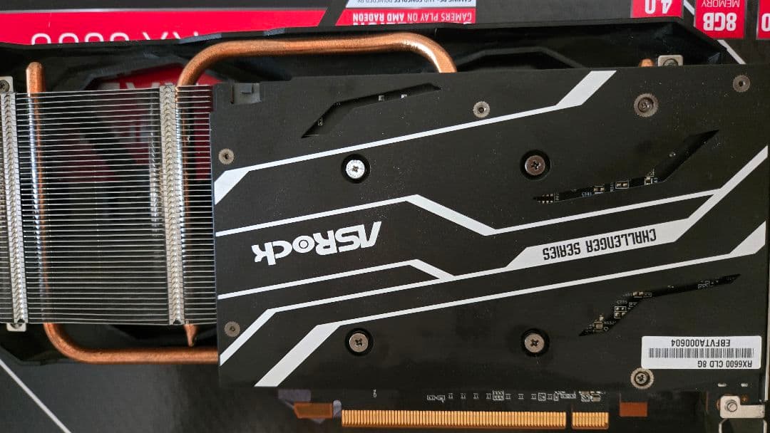 ASROCK RX6600 gpu ジャンク