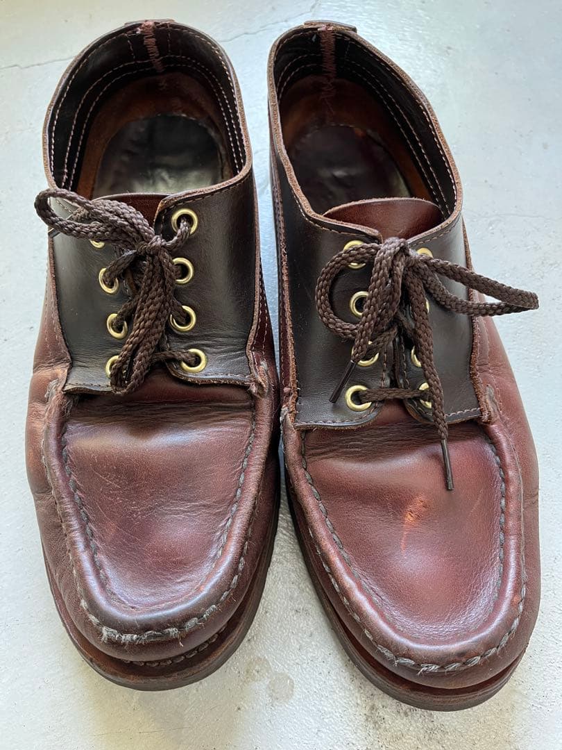 ラッセルモカシン8 ロフトマン別注レザー デッキシューズ