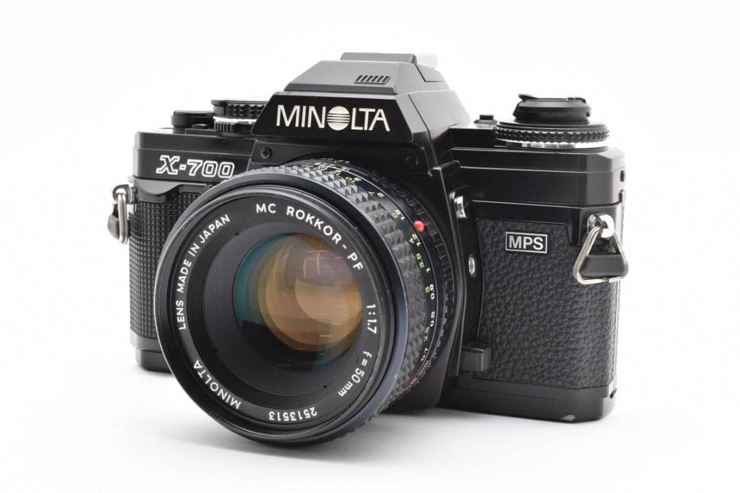 フィルムカメラ MINOLTA X-700 MPS /New MD 50mm F1.7 #698