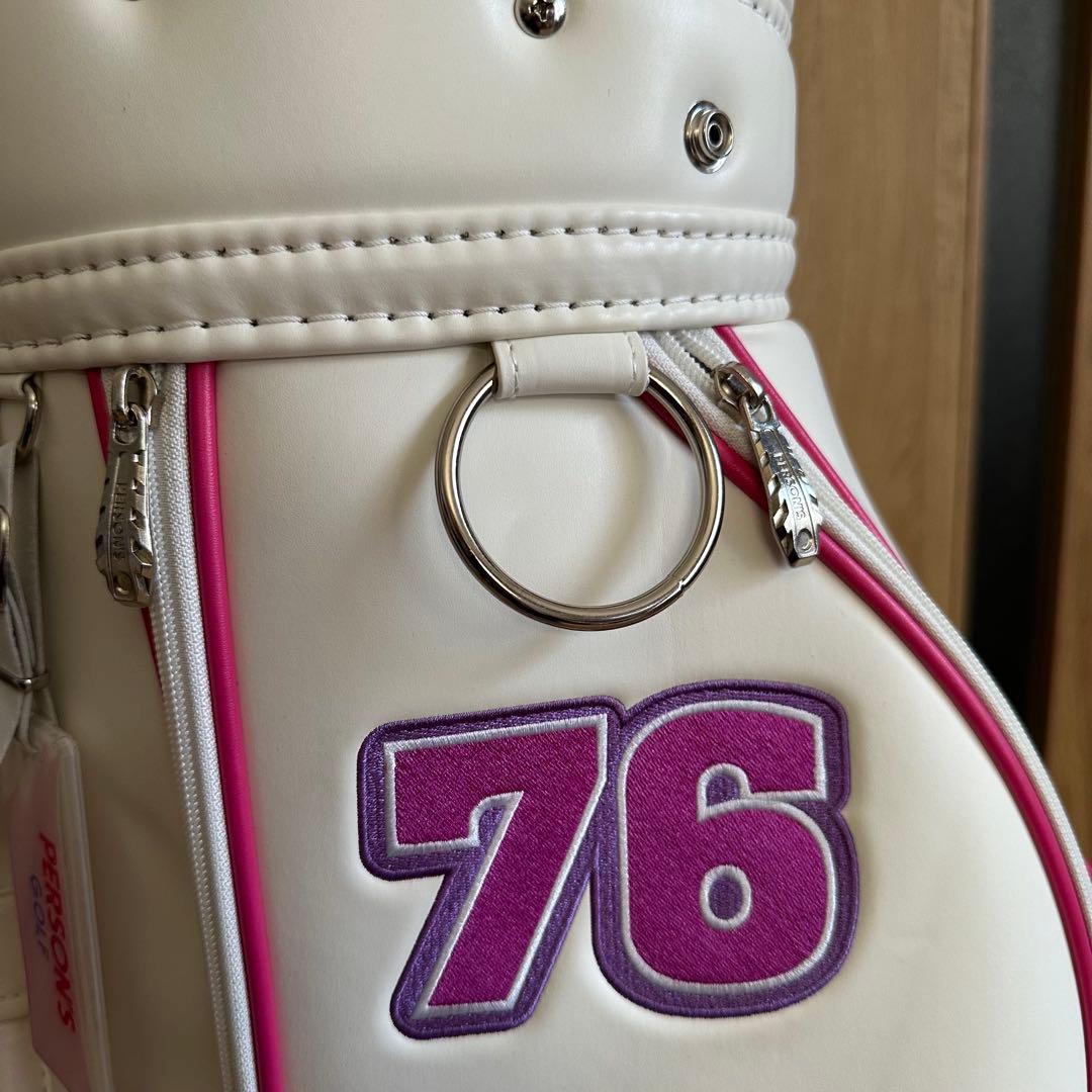 未使用 PERSON'S GOLF PCB7601グローブ柄 キャディバッグ