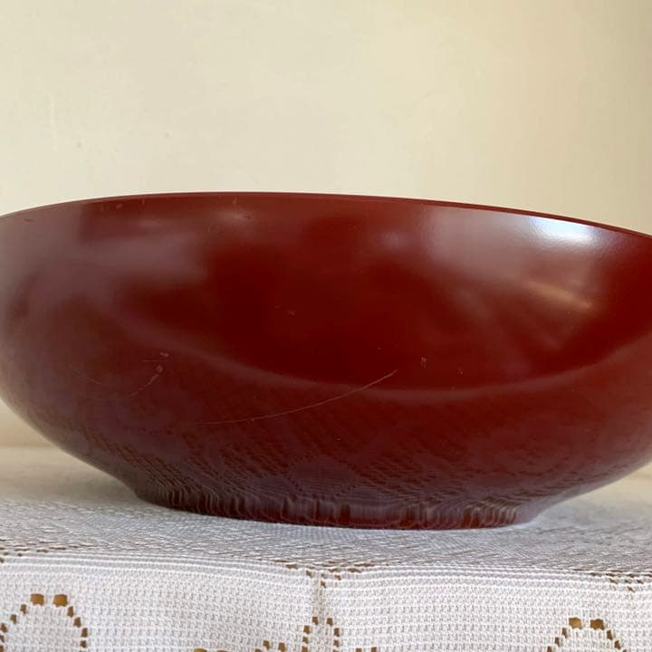 こね鉢 蕎麦打ち 朱色 麺類 キッチン用品