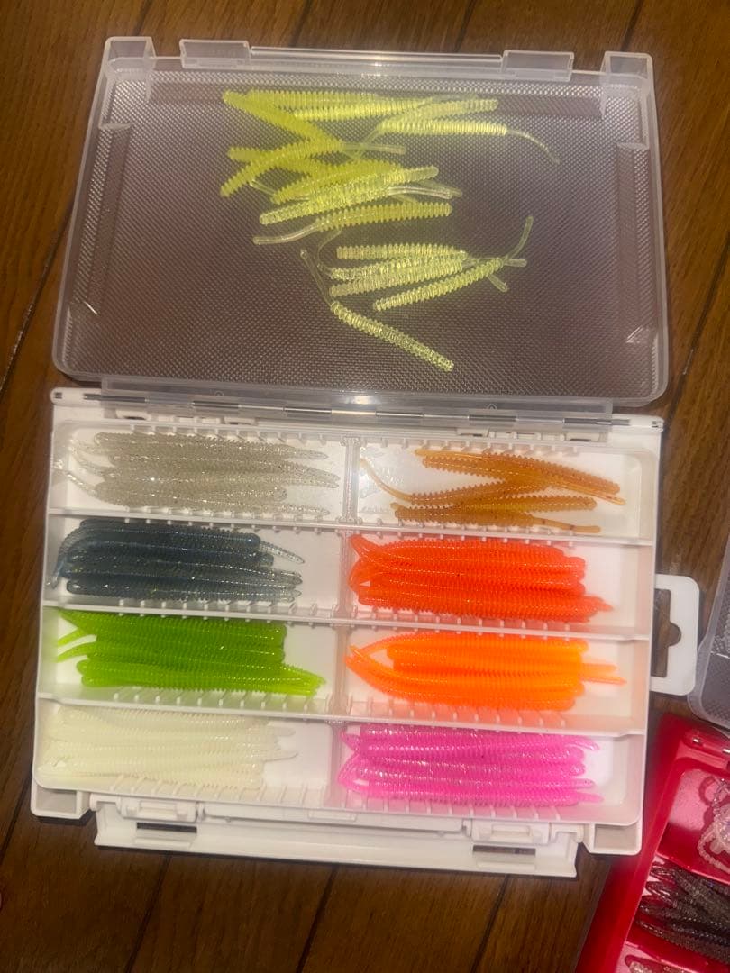 アジングワーム、ジグヘッドセット！