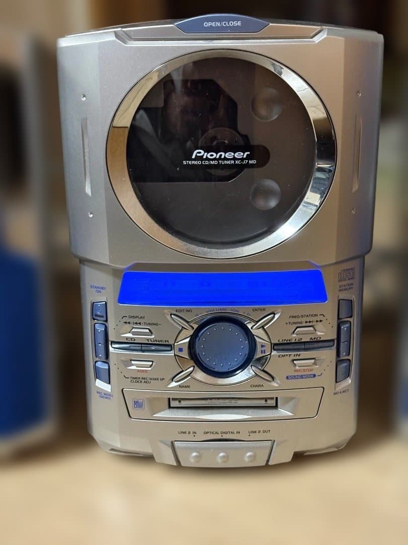 Pioneer STEREO CD／MD TUNER XC-J7 MD