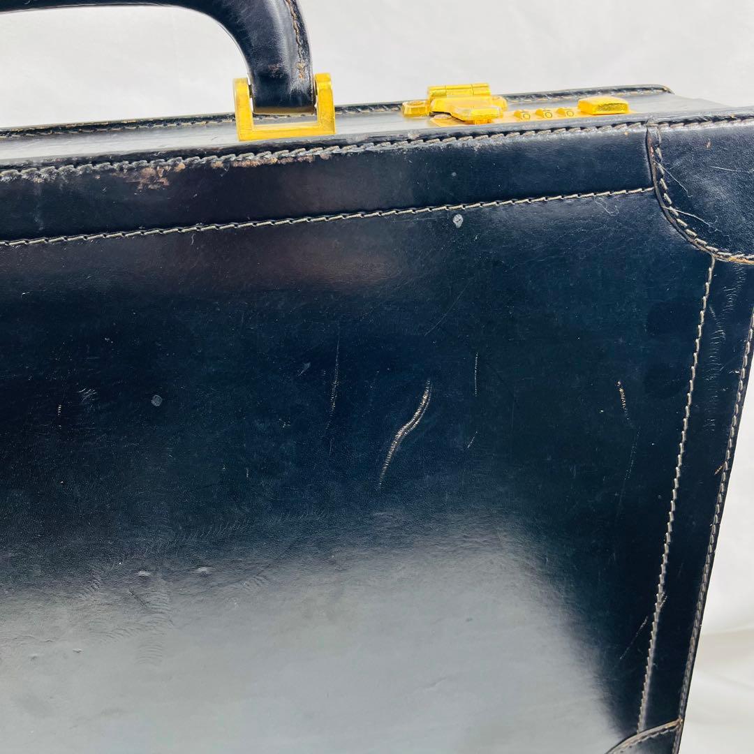 Bally バリー　レザー アタッシュケース　ヴィンテージ　ブラック