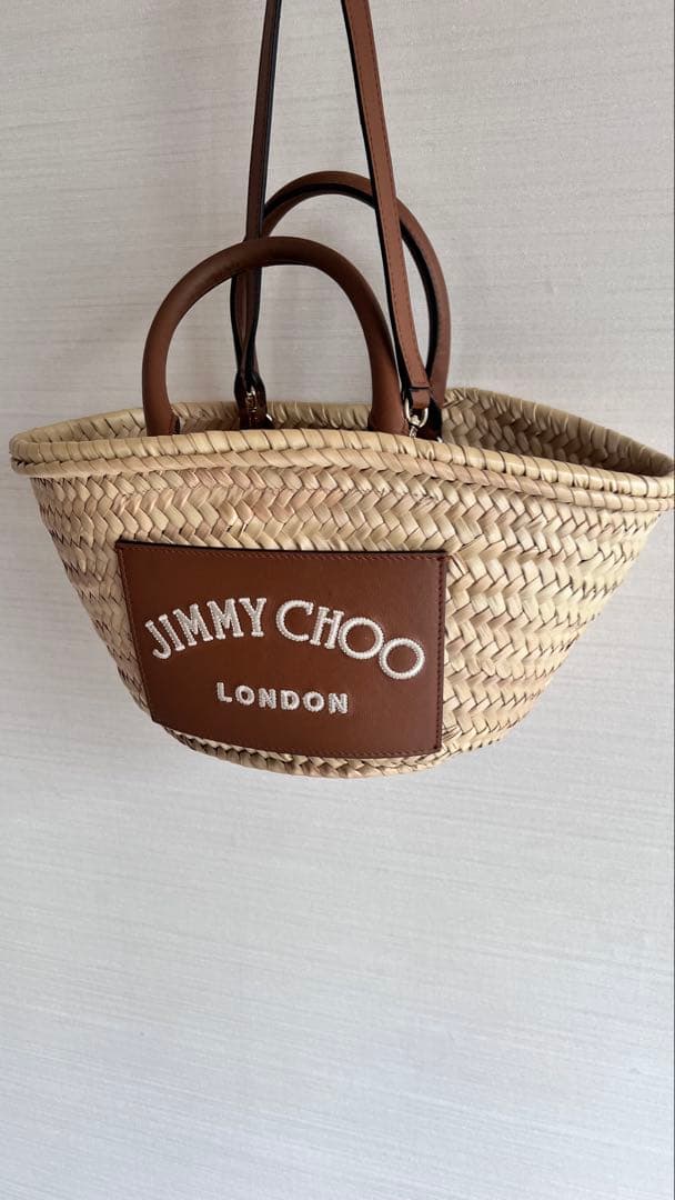 値下げ‼️JIMMY CHOO かごバッグ トートバッグ 2 way
