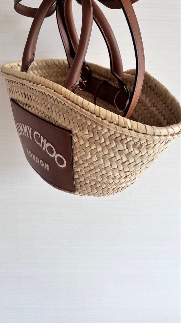 値下げ‼️JIMMY CHOO かごバッグ トートバッグ 2 way