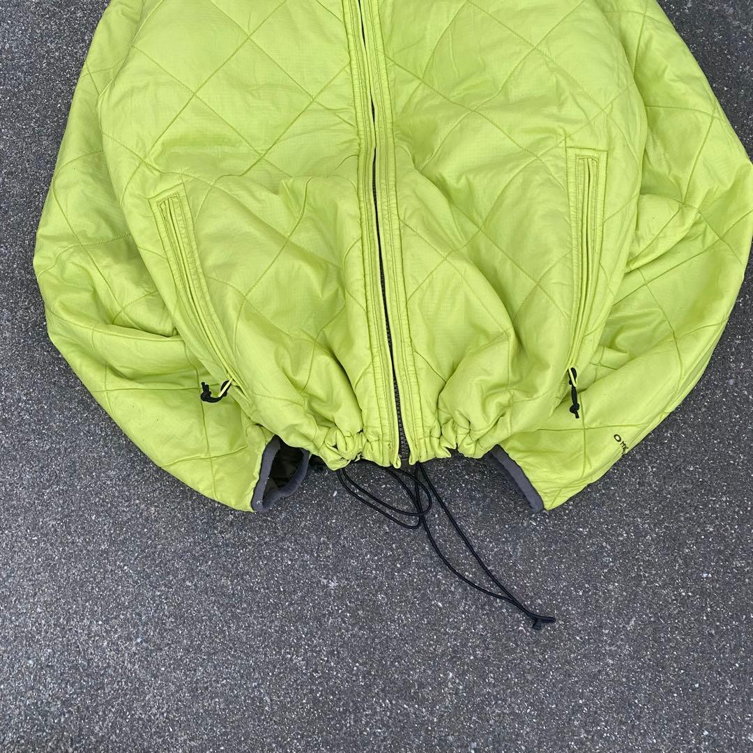 00s Columbia 短丈 リバーシブル ダウンジャケット y2k テック系