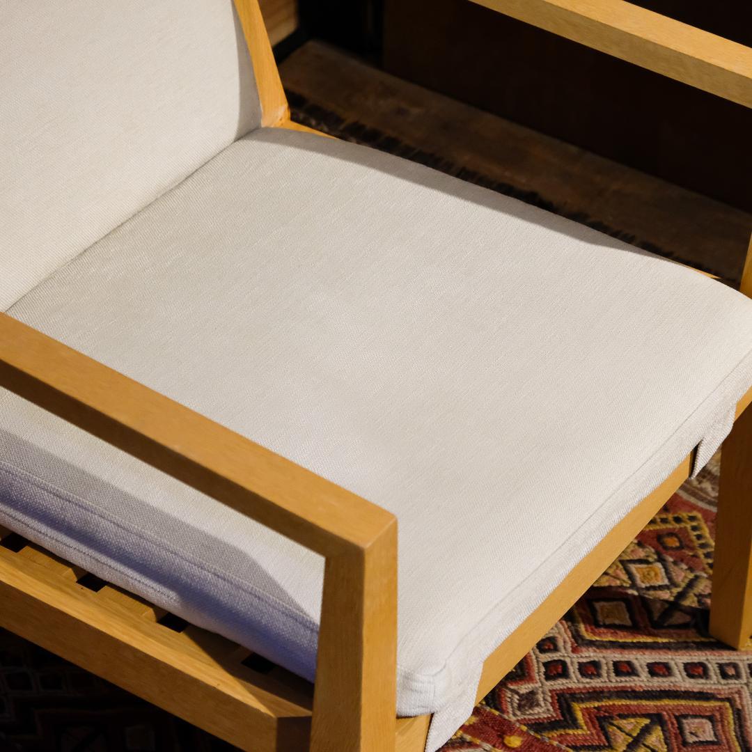 WISE・WISE ワイスワイス AKI アキラウンジチェア オーク材