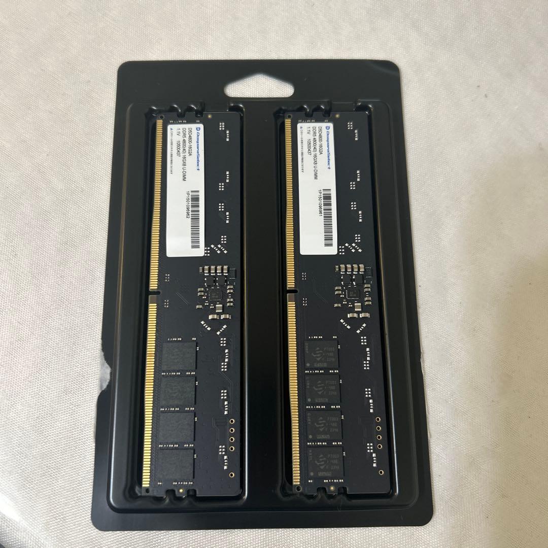 メモリー Dospara 16GB x2 32GB DDR5 D5D4800-16G2A