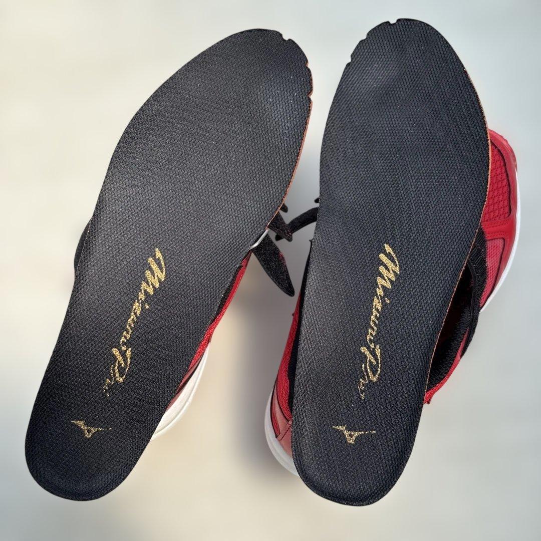 ミズノプロ　野球　トレーニングシューズ　26.5cmレッド