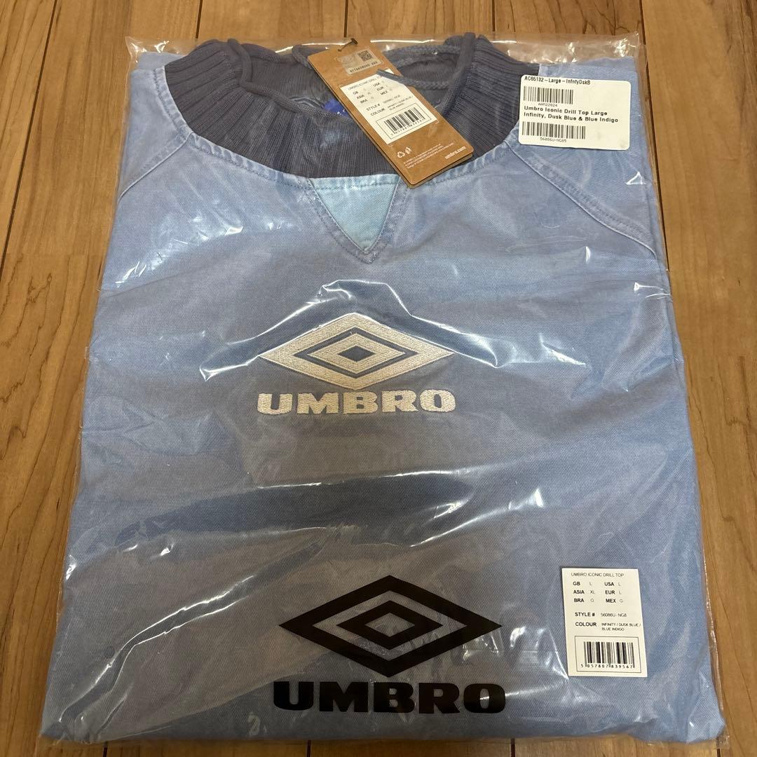 【新品未開封】UMBRO ICONIC DRILL TOPリアム　oasis ②