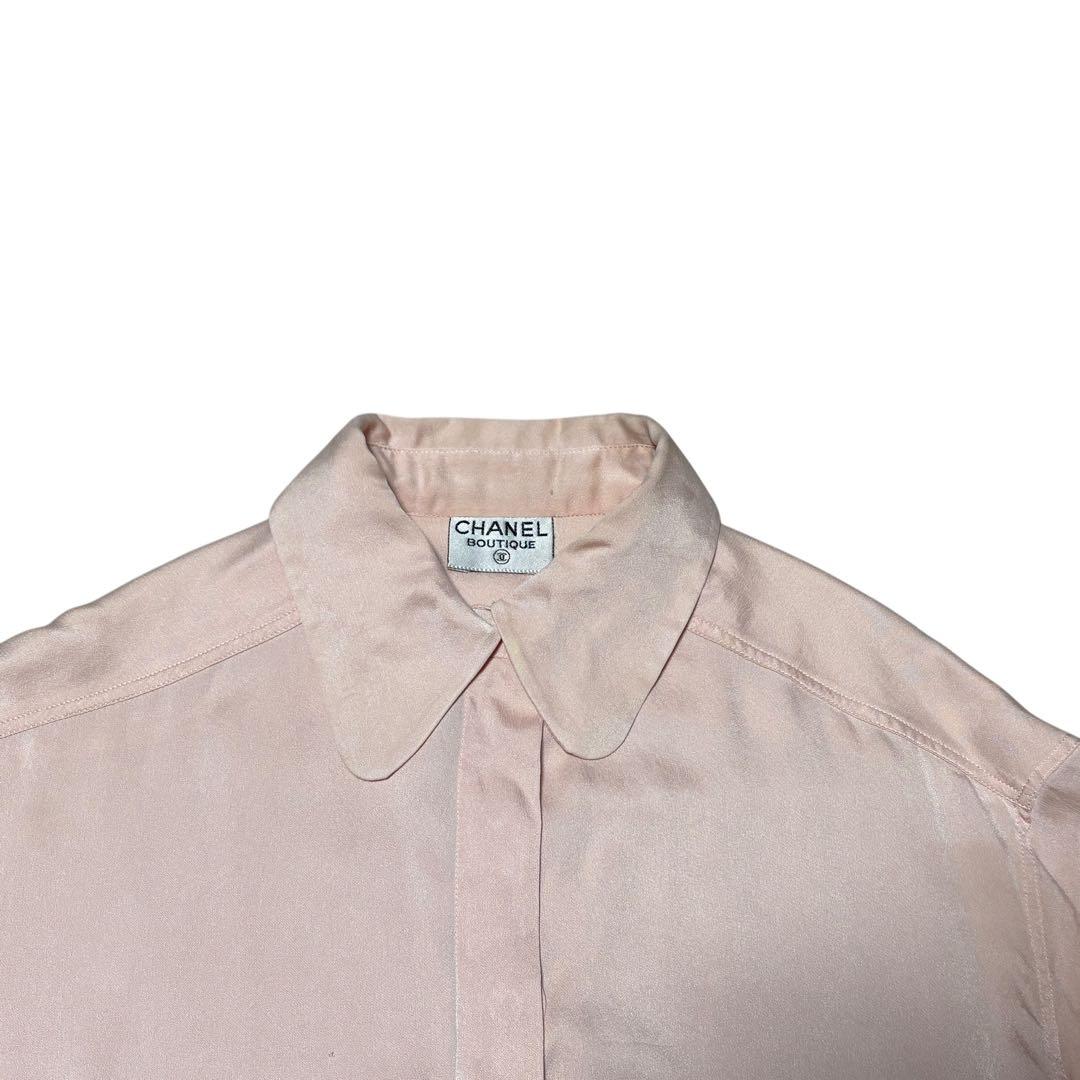 CHANEL シャネル ココボタン ブラウス