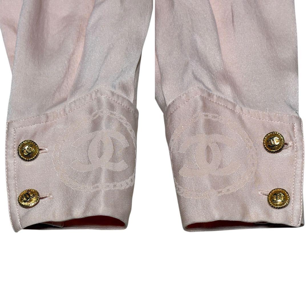 CHANEL シャネル ココボタン ブラウス