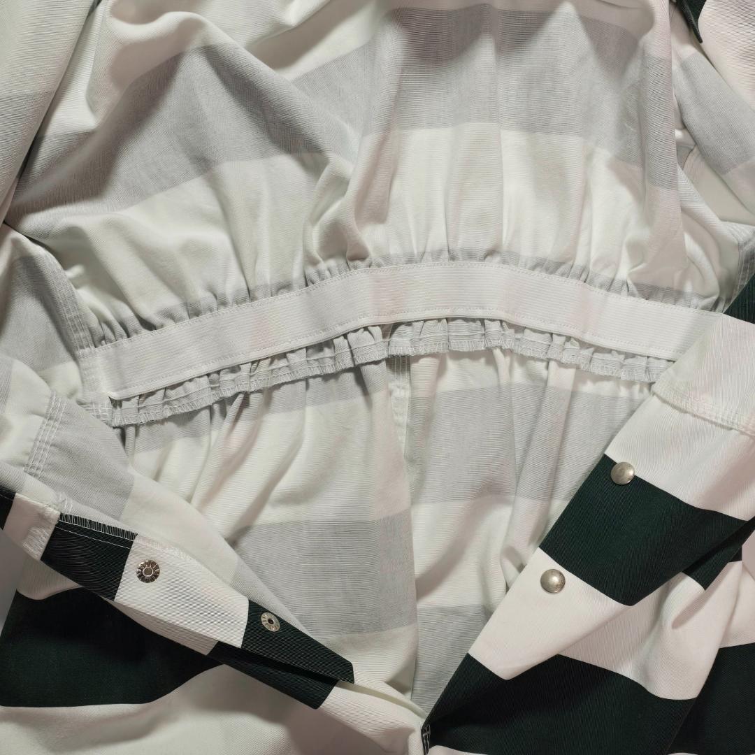 BOB BARKER 囚人服　プリズナーつなぎ　ボーダー　3XL メキシコ製