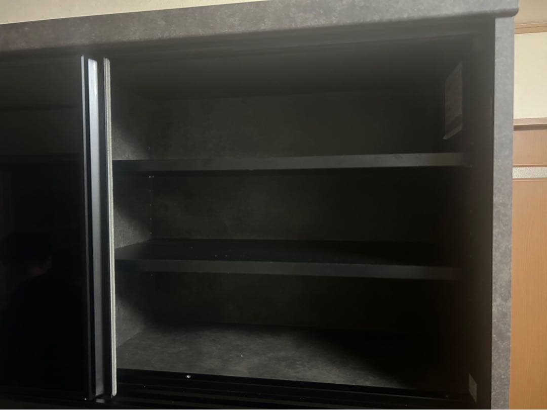 Pamouna（パモウナ）EC 食器棚 引き戸タイプ セラミカネロ 幅120cm