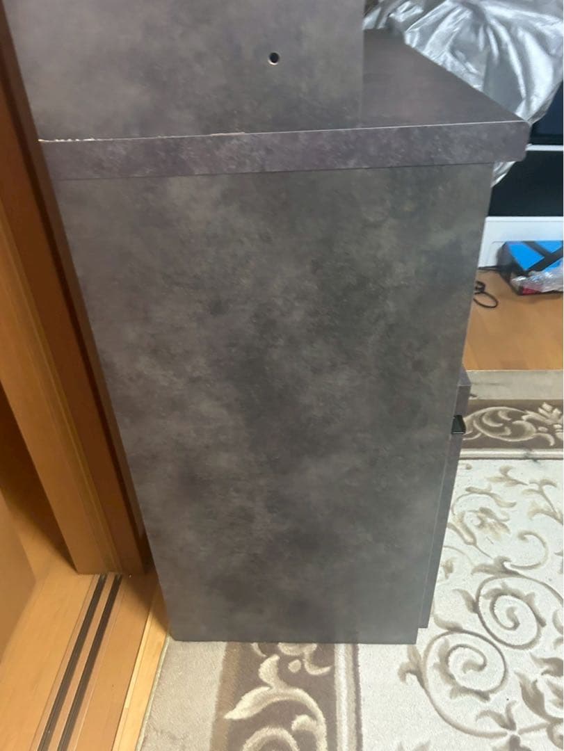 Pamouna（パモウナ）EC 食器棚 引き戸タイプ セラミカネロ 幅120cm