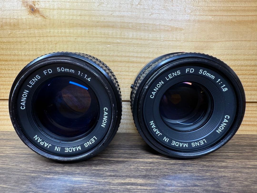 フィルムカメラ Canon AE-1 Program NEW FD 50mm f1.4 f1.8
