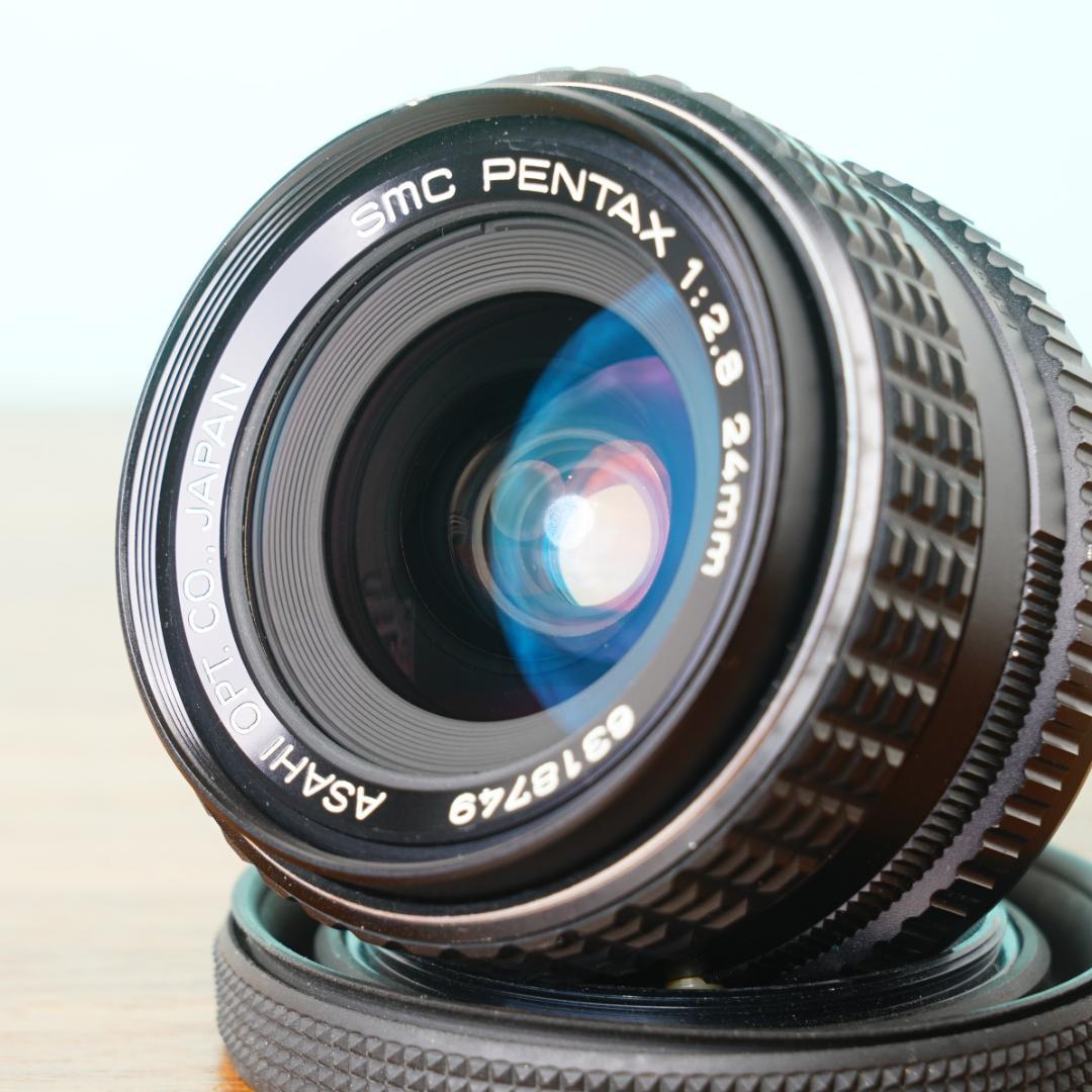 SMC PENTAX 24mm f2.8 広角 Kマウント オールドレンズ 49