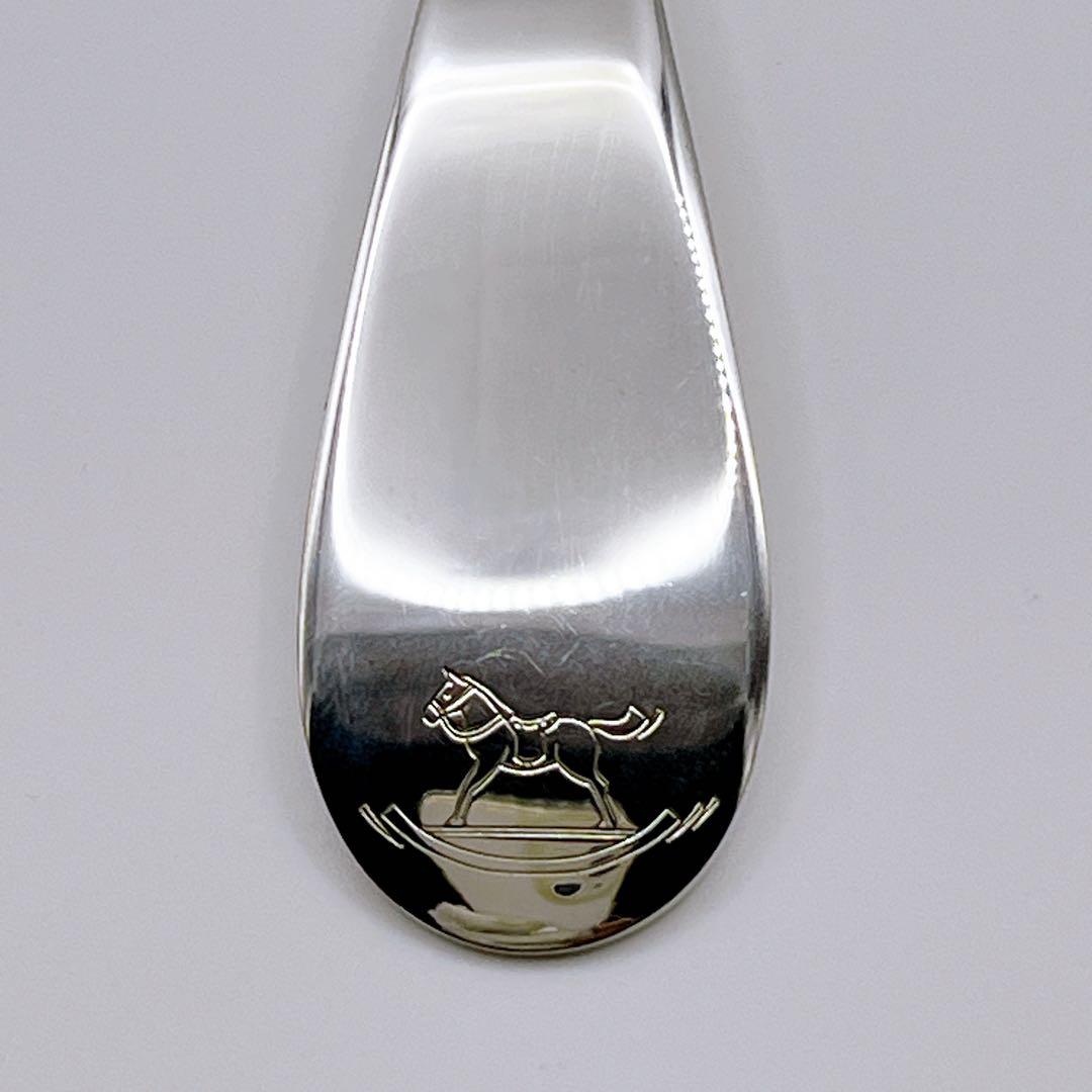 エルメス HERMES アダダ ベビーカトラリー 純銀製 シルバー925 ✧