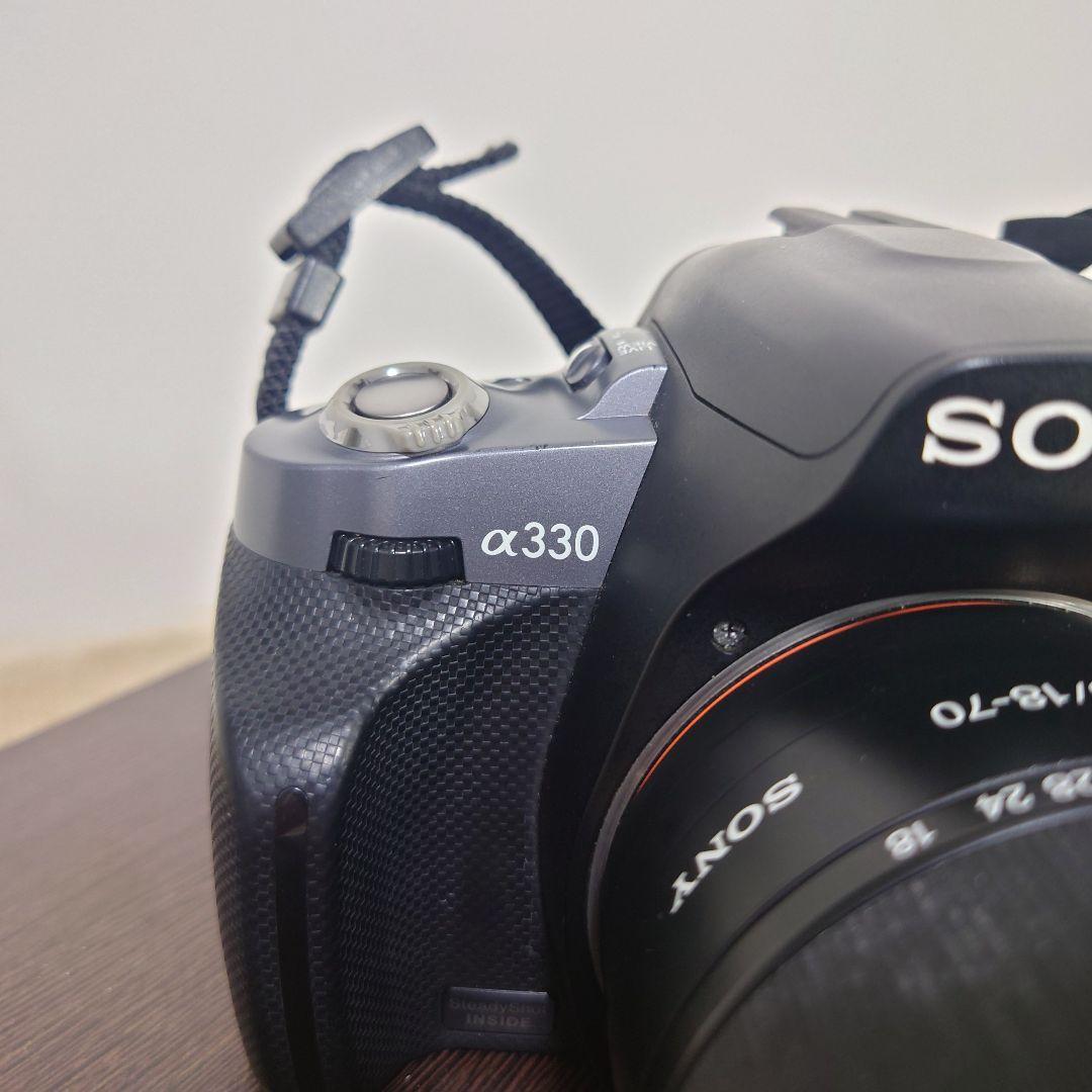 SONY α330 デジタル一眼レフカメラ レンズ付き