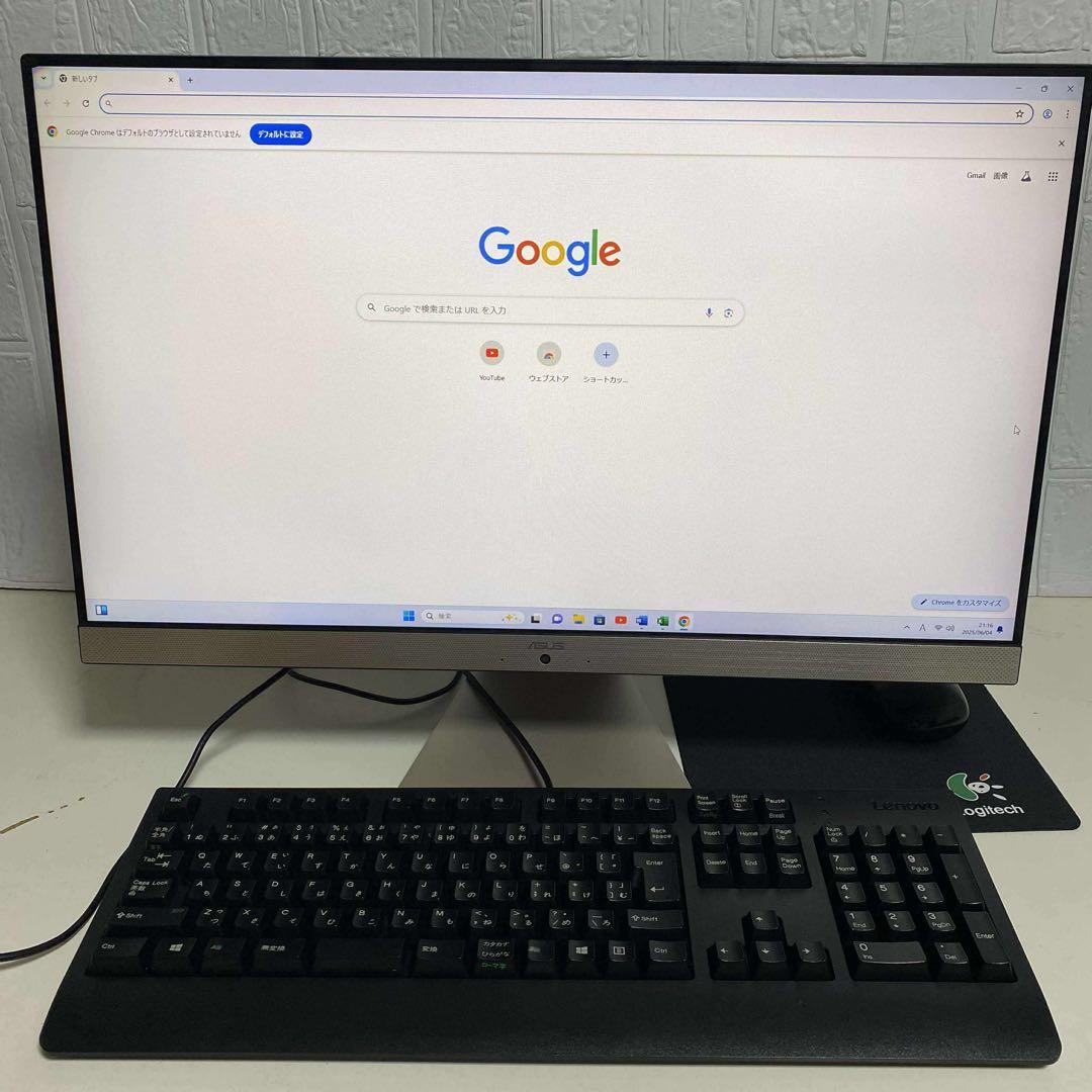 Windows11 オフィス2024年Corei5 メモリ8GB ASUS PC