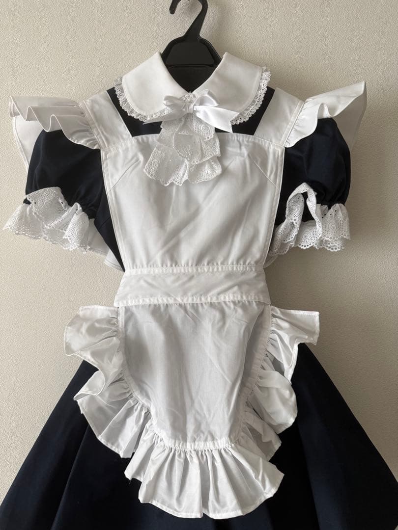 CANDY FRUIT メイド服 ネイビー M ミルクメイド