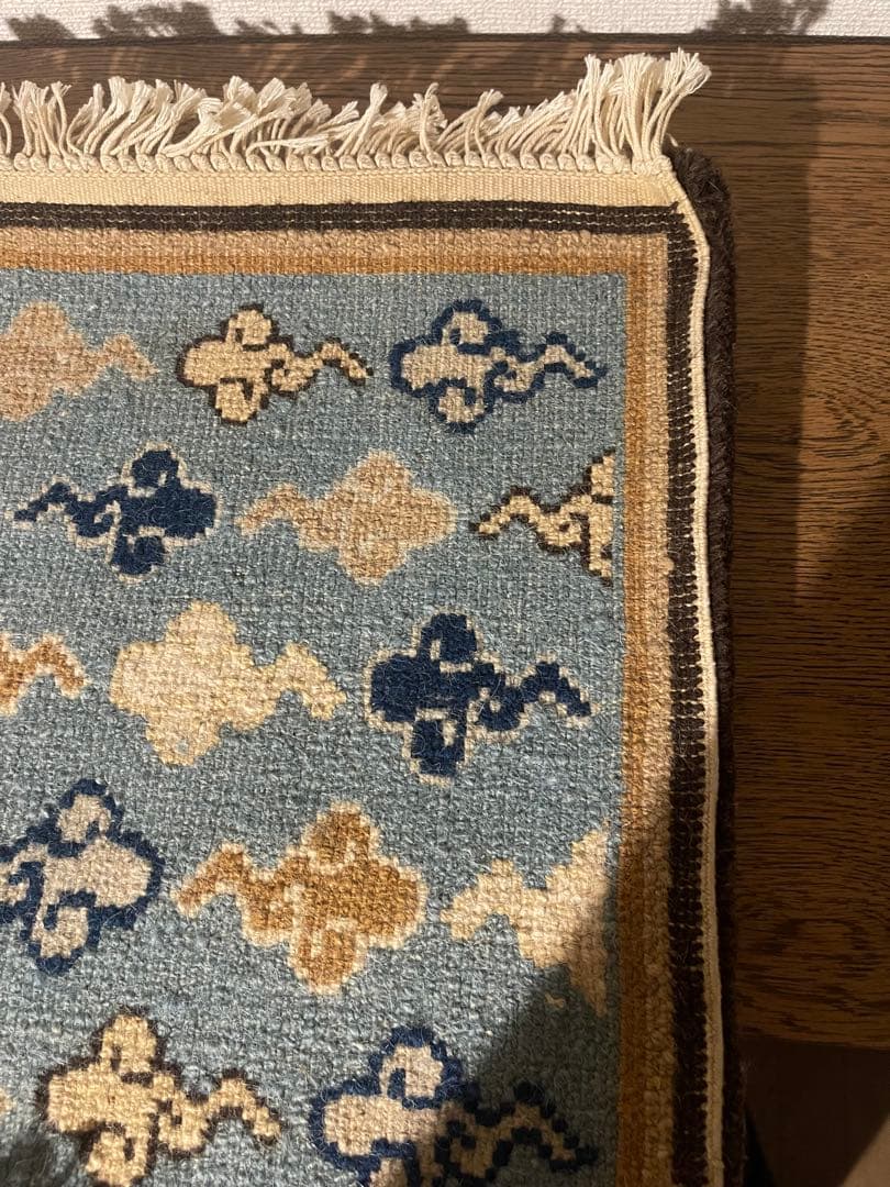 【美品】　MUNI CARPETS チェアラグ
