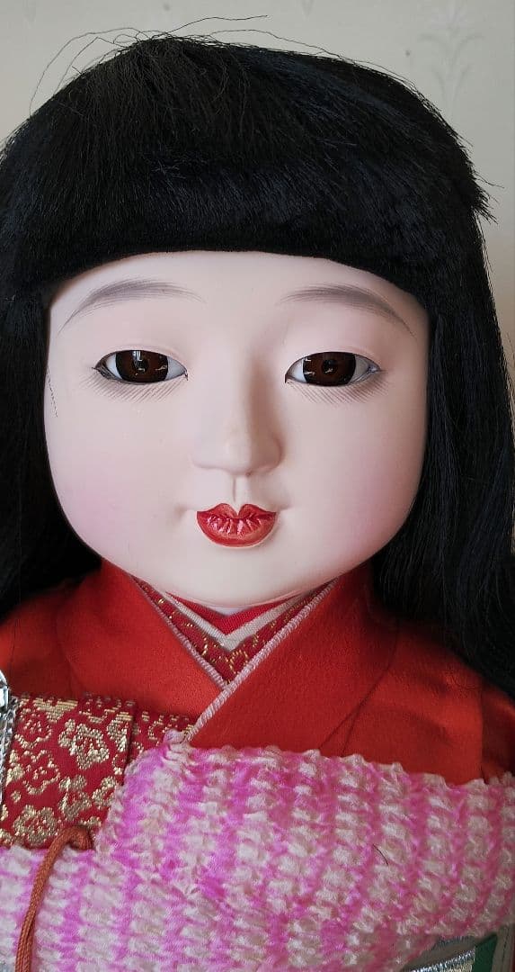 市松人形 日本人形 15号 約50㎝の立派な人形です