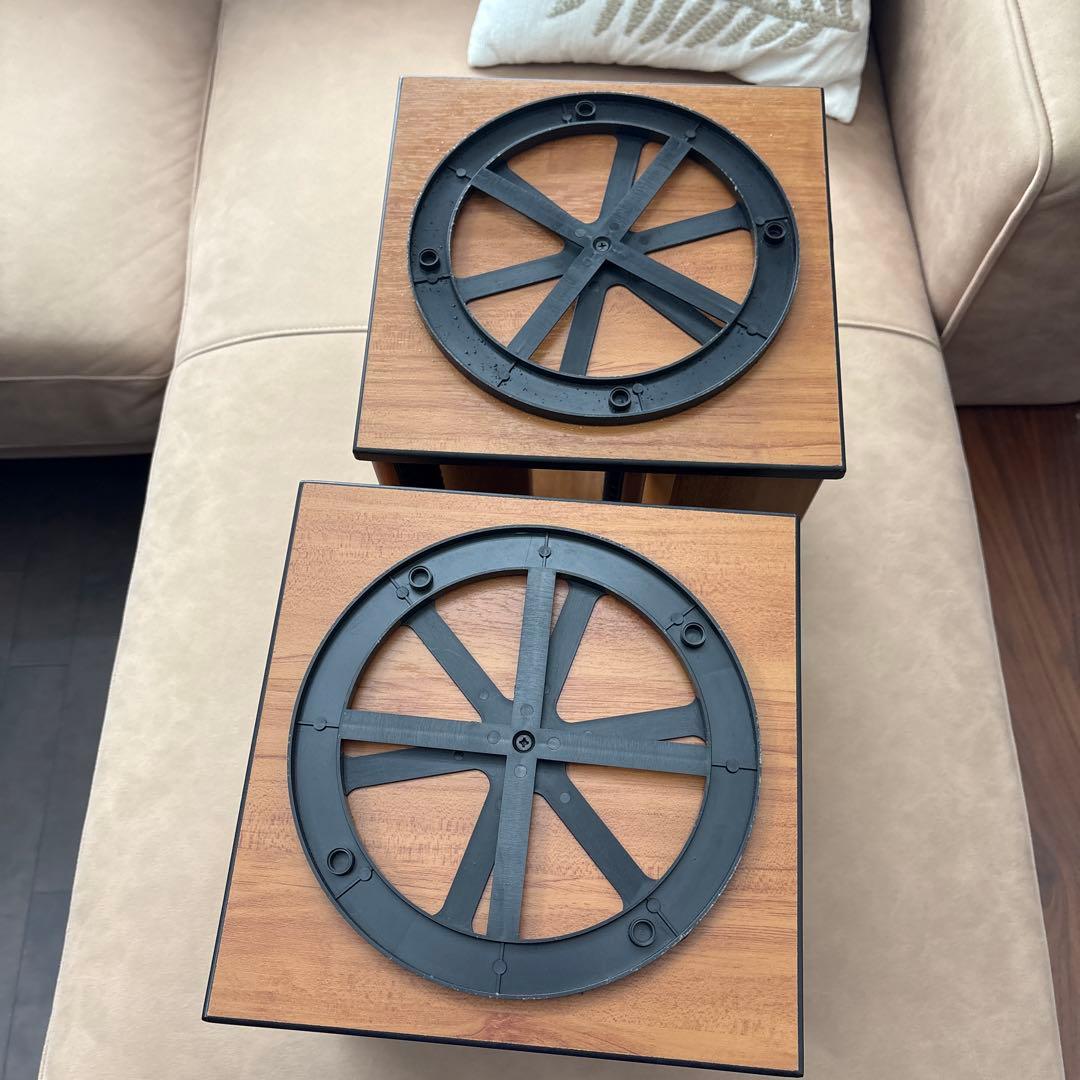 木製オープンシェルフ CD収納ラック