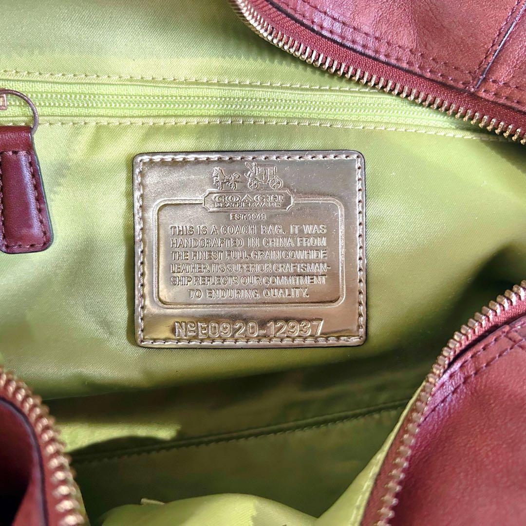 【美品】COACH マディソン サブリナ 2way ショルダーバッグ 12937