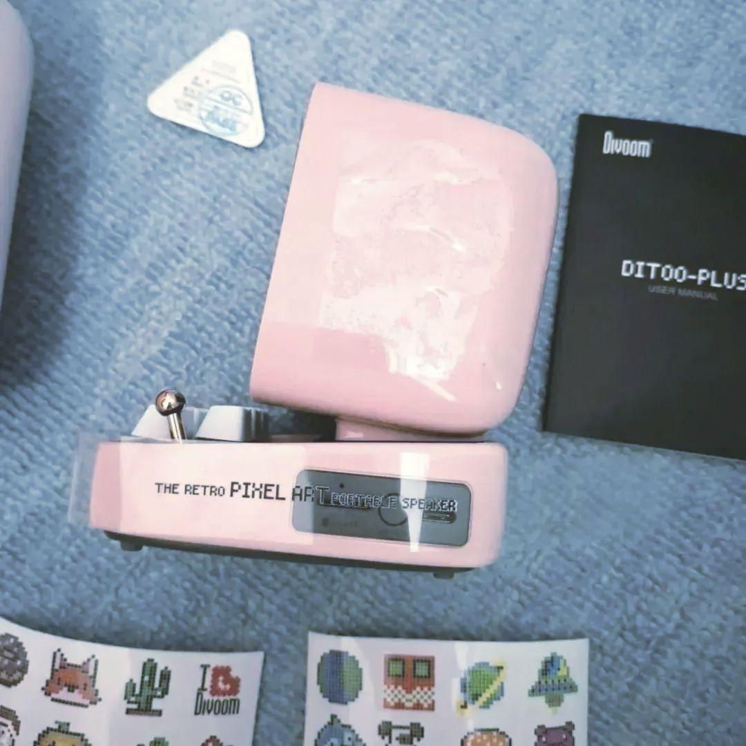 ditoo スピーカー ピンク