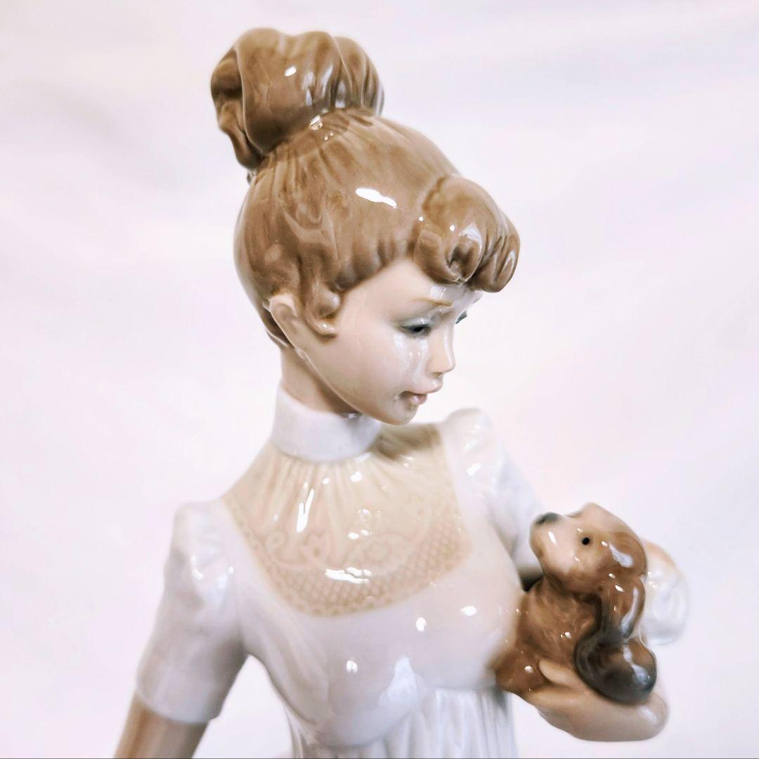 カオカオ　リヤドロフィギュリン〘僕がお供だよ〙No.6753傘欠品