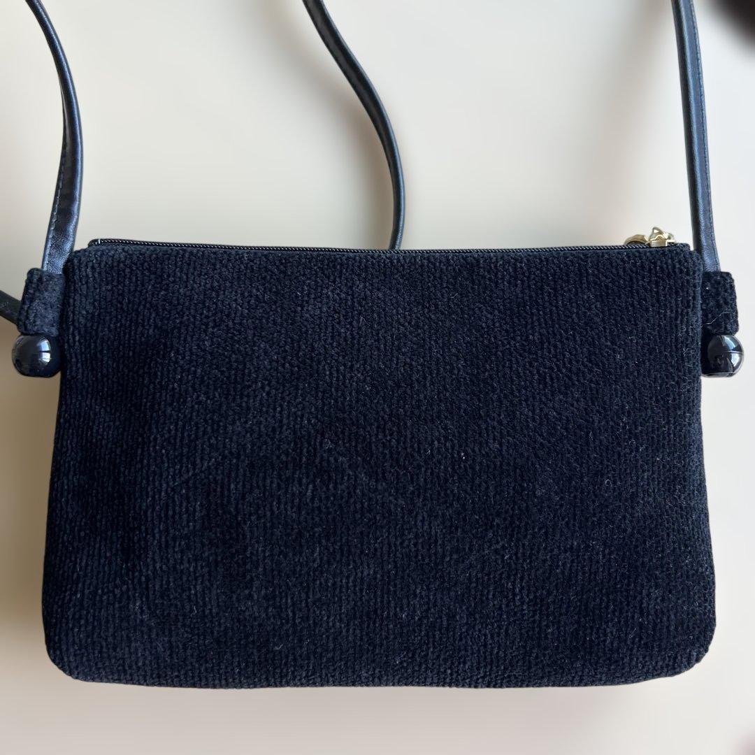 FEILER ブラック ハイジ ショルダーバッグ