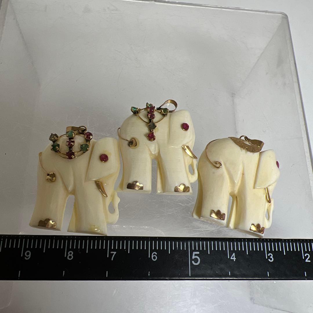 14K585刻印　極上　ネックレストップ3点　タサチ　東さ8-0126☆2F