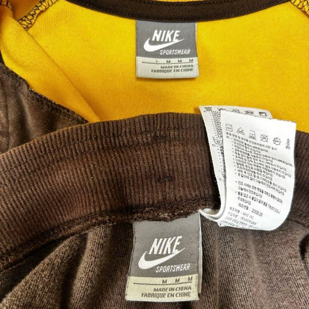 値下げ！00s Nike ベロア フレアパンツ　セットアップ