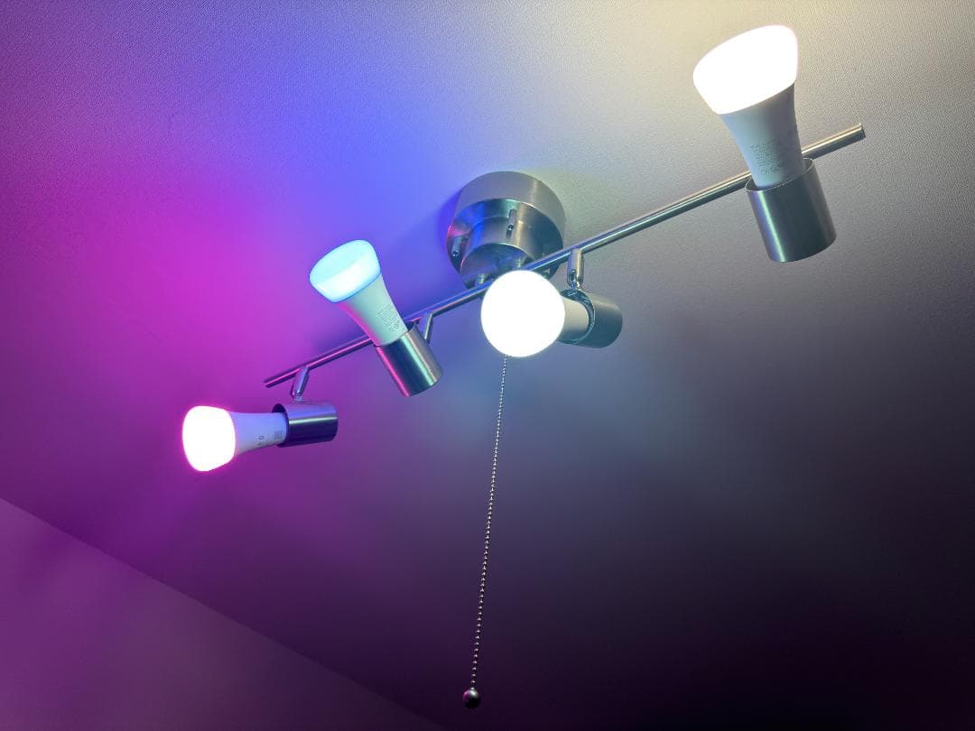 Philips Hue スマート電球 E26 100W フルカラー 4個セット